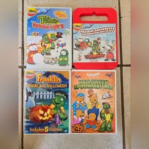 Franklin (Magic Treehouse) Dvd Collection Lot Halloween + Holiday